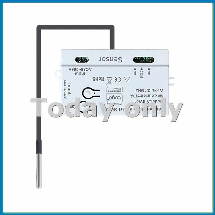 Wifi Thermostat - Tuya WiFi Temperaturschalter-Sensor 2,4G WiFi Temperaturschalter-Sensor