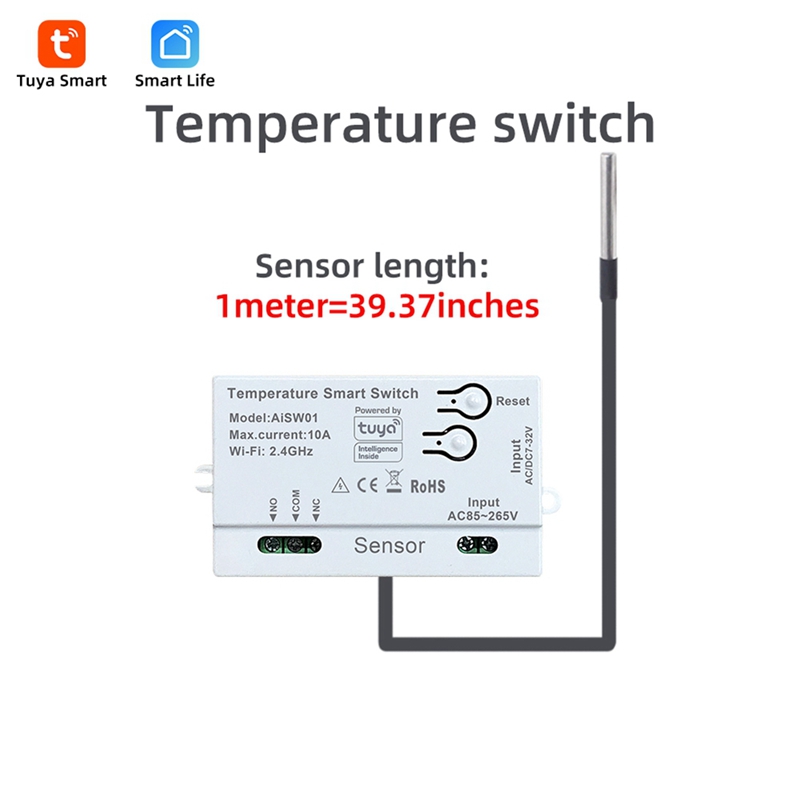 Tuya WiFi Temperaturschalter-S – Wifi Thermostat Bewertung und Preis