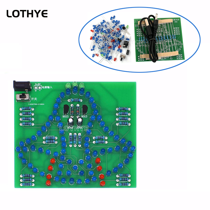 DC 3-5V LED Licht Schaukel Win – Electronics Project Kit Bewertung und Preis