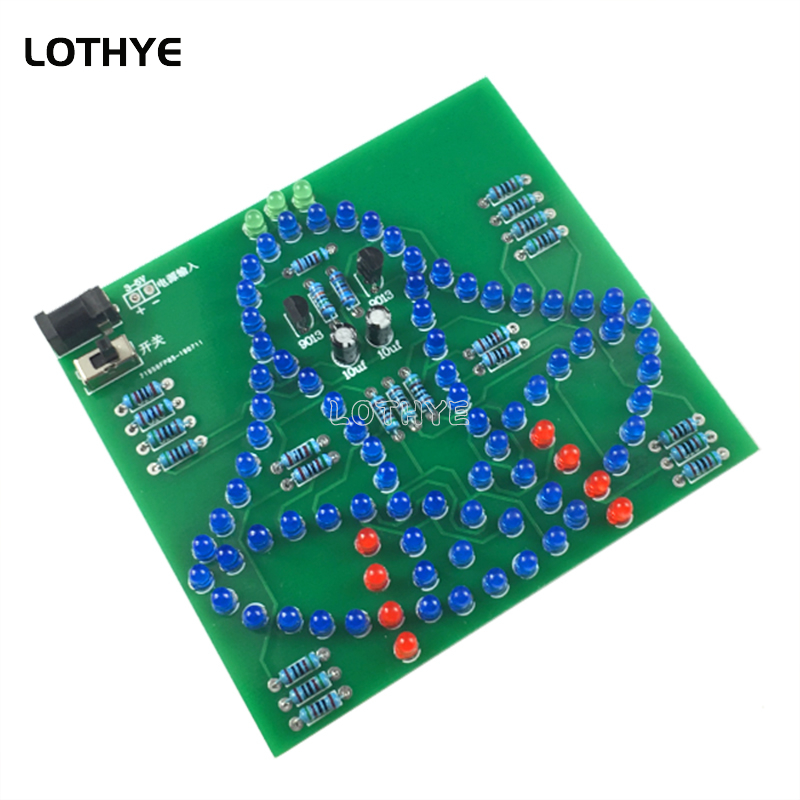 DC 3-5V LED Licht Schaukel Win – Electronics Project Kit Bewertung und Preis