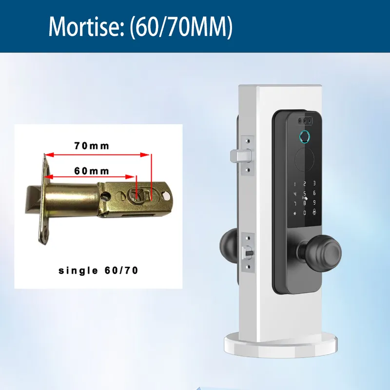 Grenzüberschreitendes Holztürs – Smart Door Lock Wifi Bewertung und Preis