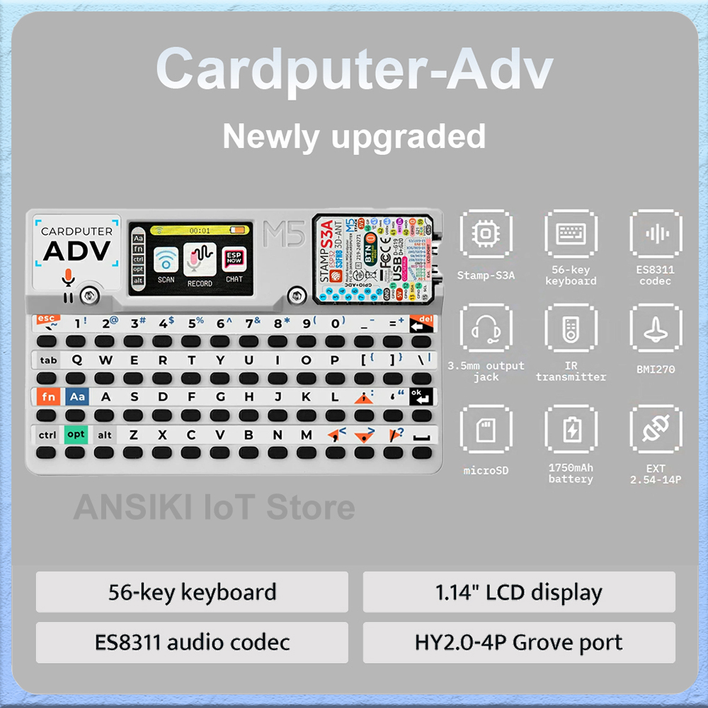 M5Stack Cardputer-Adv Programm – Electronics Project Kit Bewertung und Preis