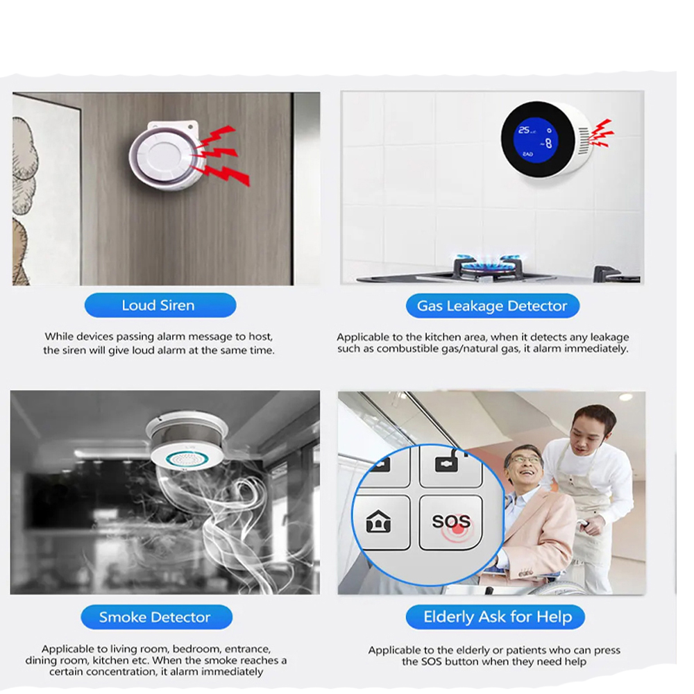 PGST 4G Tuya Smart Home Alarm  – Smart Home Automation Kit Bewertung und Preis