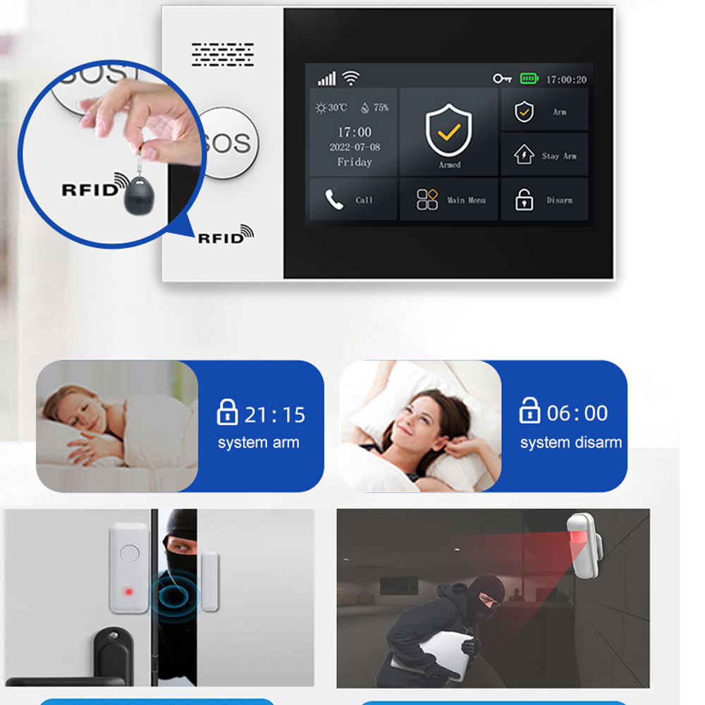 PGST 4G Tuya Smart Home Alarm  – Smart Home Automation Kit Bewertung und Preis